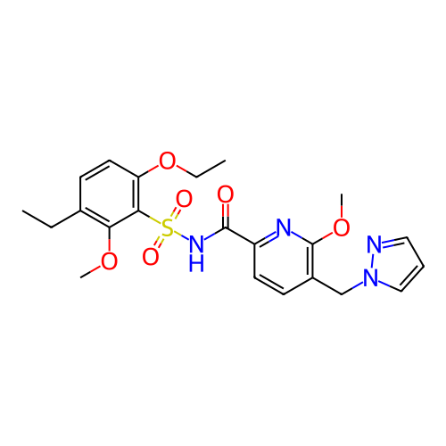 Chemical structure of BindingDB Monomer ID 736558