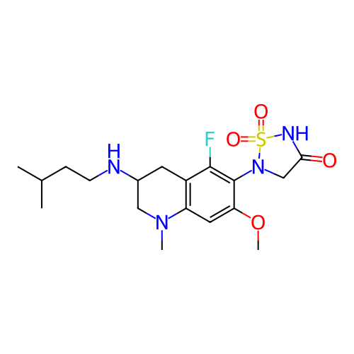 Chemical structure of BindingDB Monomer ID 736607