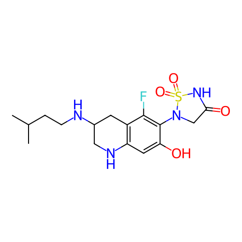 Chemical structure of BindingDB Monomer ID 736608