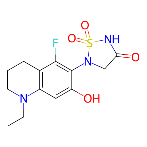 Chemical structure of BindingDB Monomer ID 736611