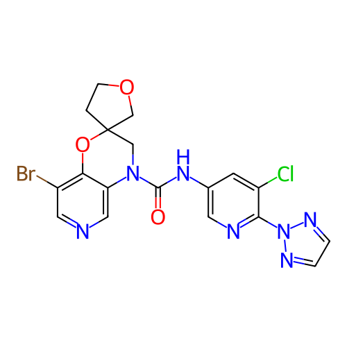 Chemical structure of BindingDB Monomer ID 736801