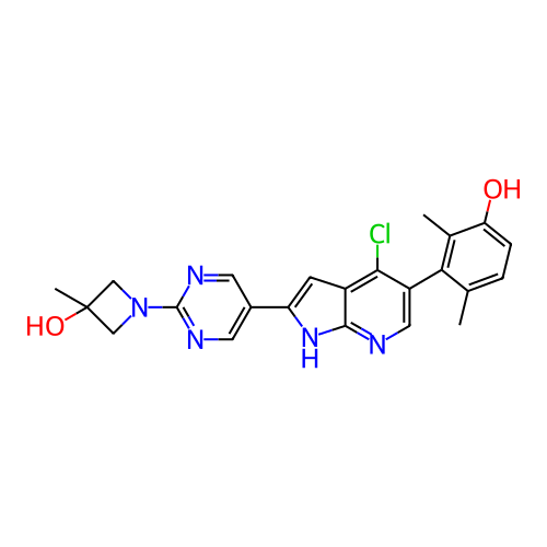 Chemical structure of BindingDB Monomer ID 737297