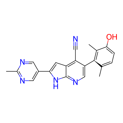 Chemical structure of BindingDB Monomer ID 737303