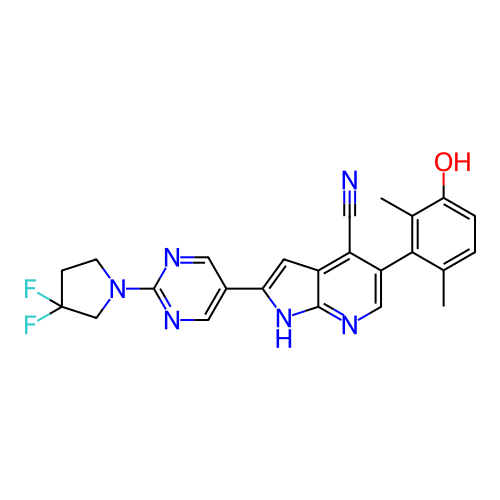 Chemical structure of BindingDB Monomer ID 737308