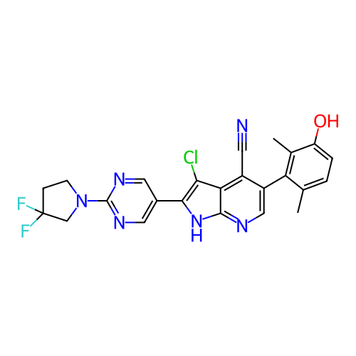 Chemical structure of BindingDB Monomer ID 737309
