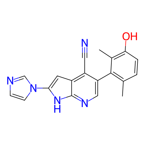 Chemical structure of BindingDB Monomer ID 737393