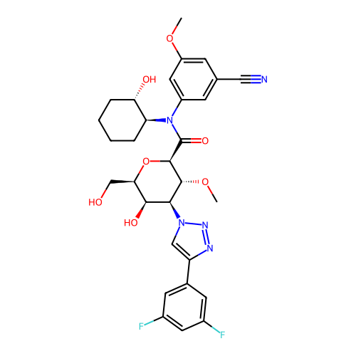Chemical structure of BindingDB Monomer ID 737641