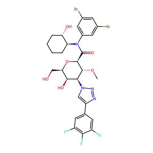 Chemical structure of BindingDB Monomer ID 737656