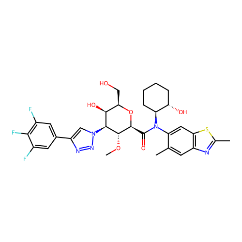 Chemical structure of BindingDB Monomer ID 737665