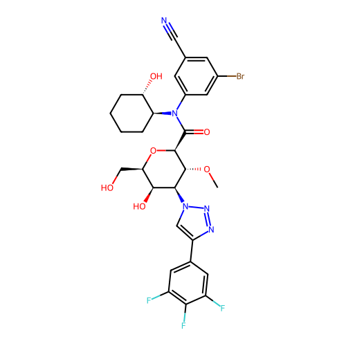 Chemical structure of BindingDB Monomer ID 737670