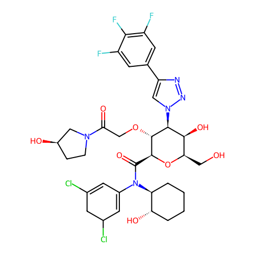 Chemical structure of BindingDB Monomer ID 737684