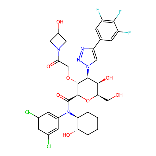 Chemical structure of BindingDB Monomer ID 737686