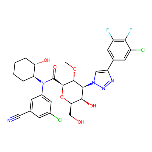 Chemical structure of BindingDB Monomer ID 737690