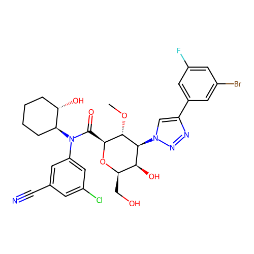 Chemical structure of BindingDB Monomer ID 737703