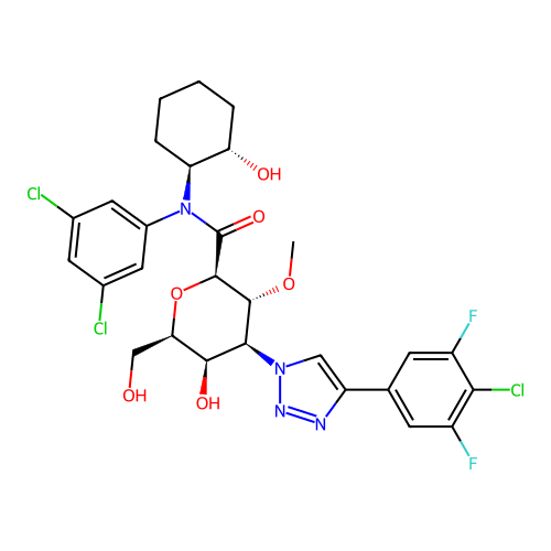Chemical structure of BindingDB Monomer ID 737714