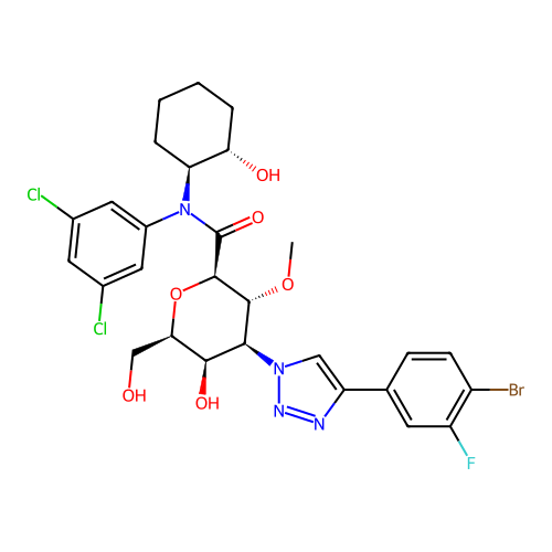 Chemical structure of BindingDB Monomer ID 737721