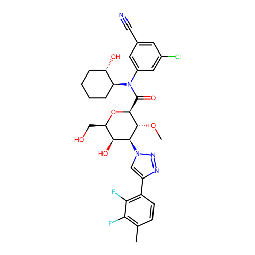 Chemical structure of BindingDB Monomer ID 737729