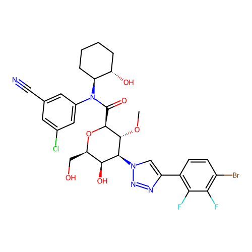 Chemical structure of BindingDB Monomer ID 737733