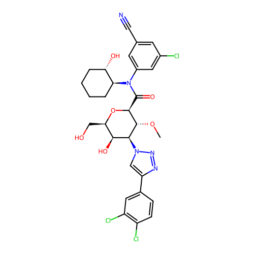 Chemical structure of BindingDB Monomer ID 737744