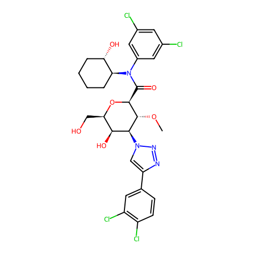 Chemical structure of BindingDB Monomer ID 737747