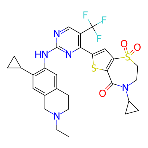 Chemical structure of BindingDB Monomer ID 738001