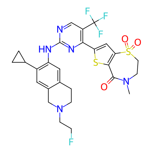 Chemical structure of BindingDB Monomer ID 738004