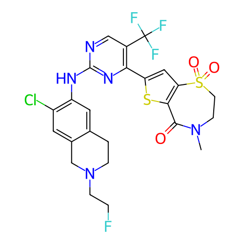 Chemical structure of BindingDB Monomer ID 738005