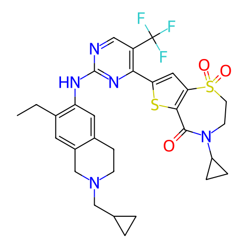 Chemical structure of BindingDB Monomer ID 738010