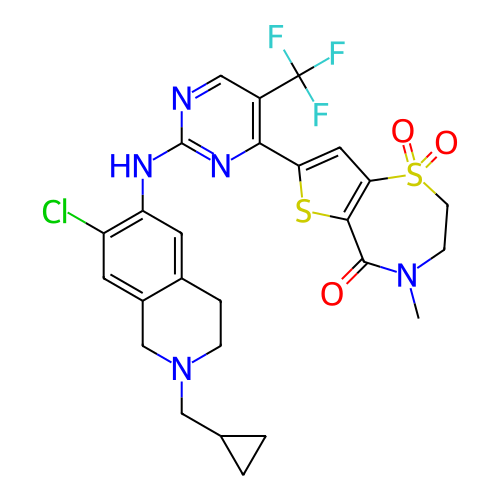 Chemical structure of BindingDB Monomer ID 738014