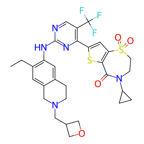 Chemical structure of BindingDB Monomer ID 738045