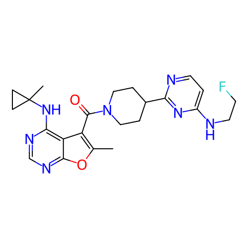 Chemical structure of BindingDB Monomer ID 738820