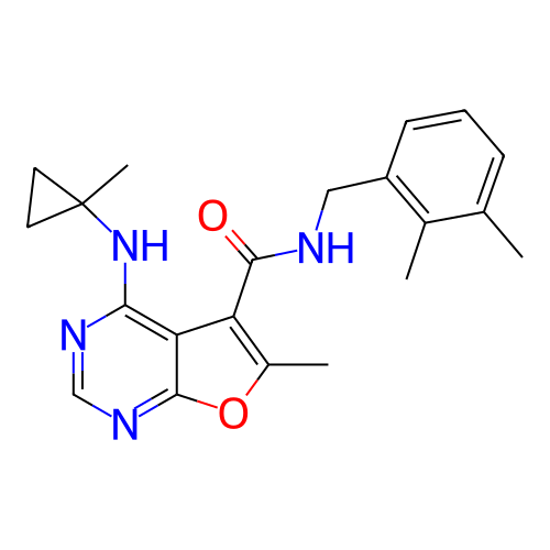 Chemical structure of BindingDB Monomer ID 739007
