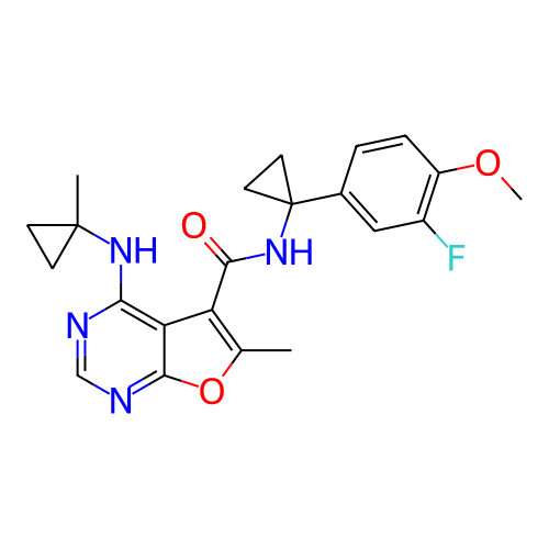 Chemical structure of BindingDB Monomer ID 739049