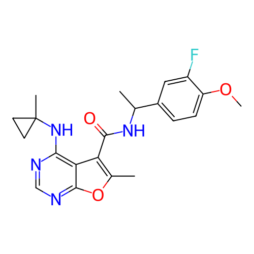 Chemical structure of BindingDB Monomer ID 739055