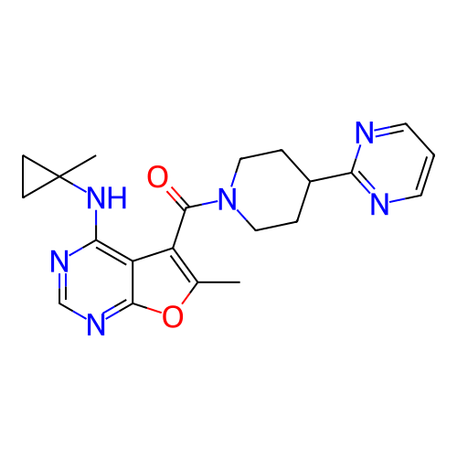 Chemical structure of BindingDB Monomer ID 739060