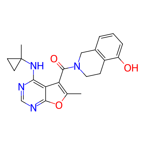 Chemical structure of BindingDB Monomer ID 739080