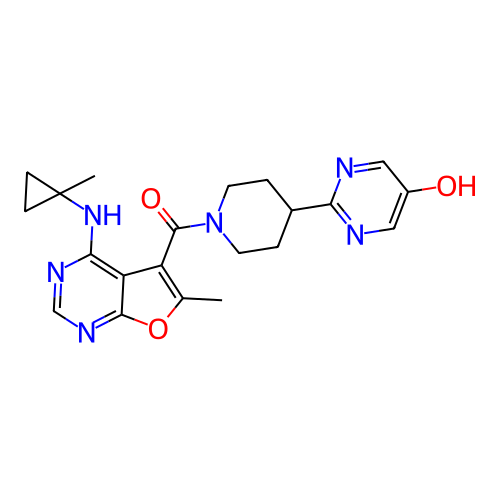 Chemical structure of BindingDB Monomer ID 739106