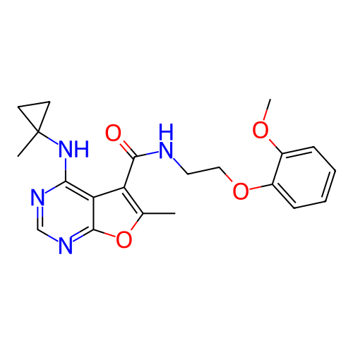 Chemical structure of BindingDB Monomer ID 739261