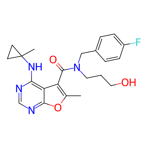 Chemical structure of BindingDB Monomer ID 739271