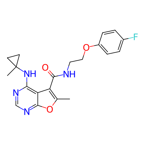 Chemical structure of BindingDB Monomer ID 739276