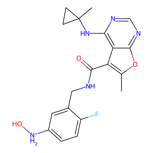 Chemical structure of BindingDB Monomer ID 739284
