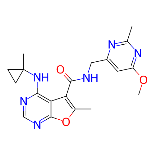 Chemical structure of BindingDB Monomer ID 739334