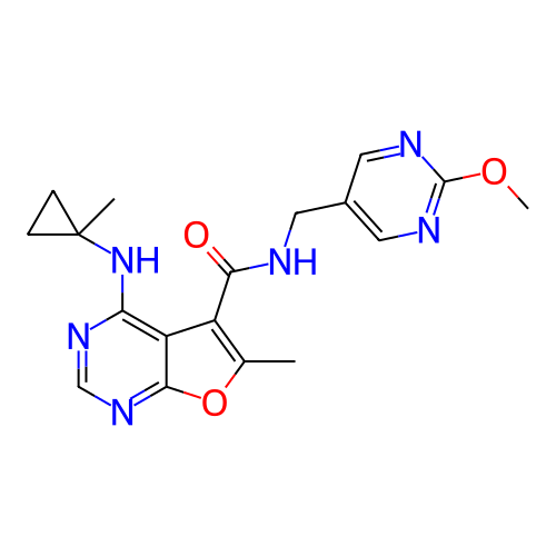 Chemical structure of BindingDB Monomer ID 739365