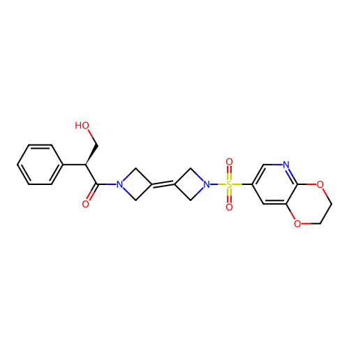 Chemical structure of BindingDB Monomer ID 739482