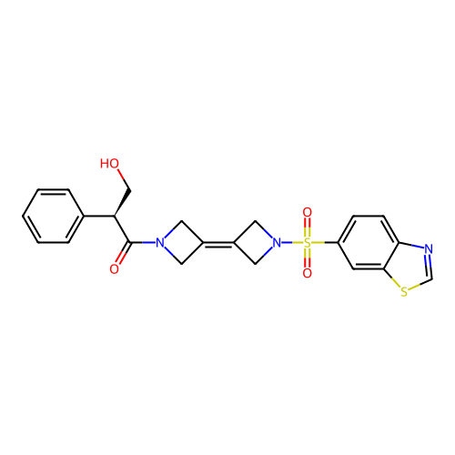 Chemical structure of BindingDB Monomer ID 739484