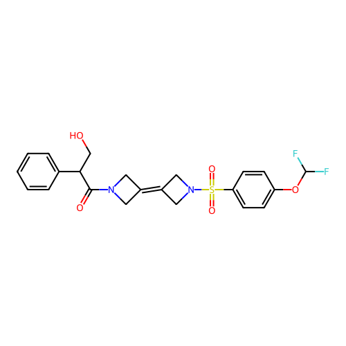 Chemical structure of BindingDB Monomer ID 739487