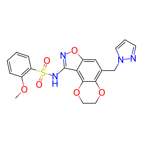 Chemical structure of BindingDB Monomer ID 739491