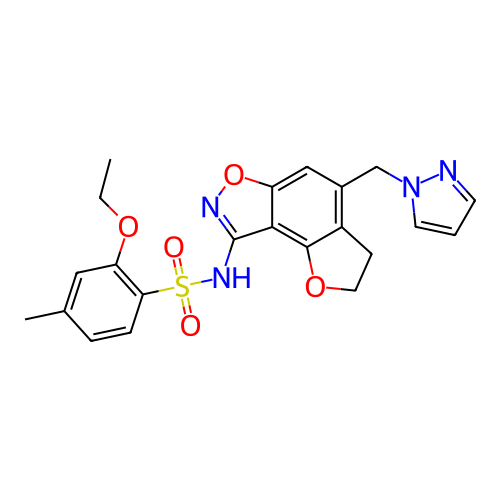 Chemical structure of BindingDB Monomer ID 739502