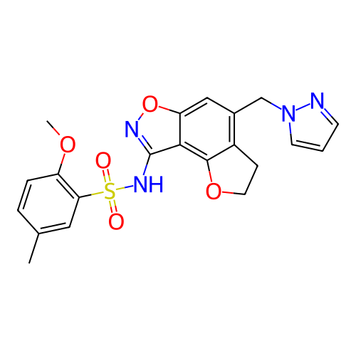 Chemical structure of BindingDB Monomer ID 739504