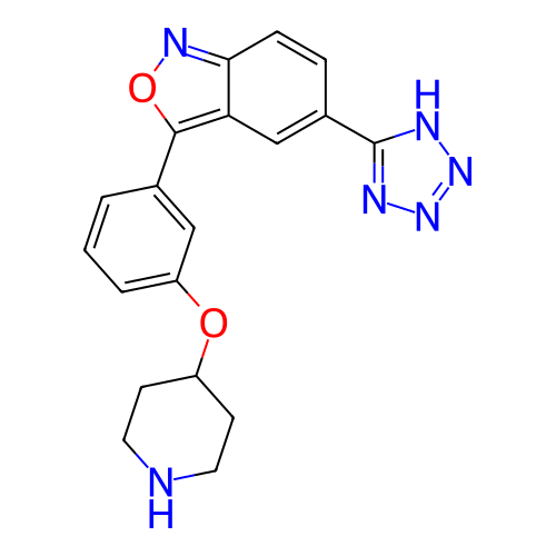 Chemical structure of BindingDB Monomer ID 739874